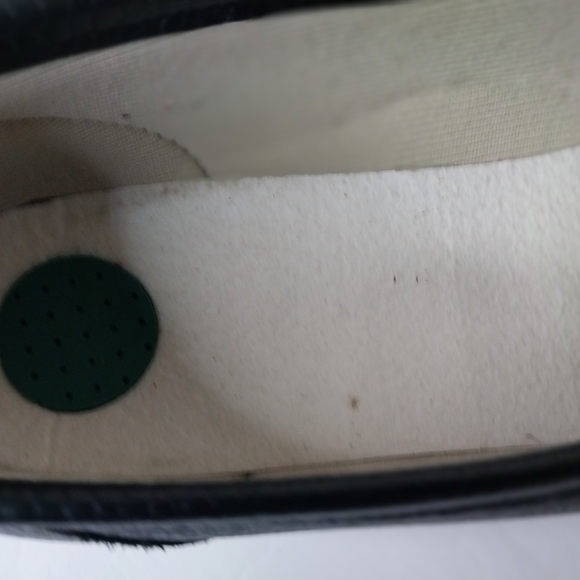 SAS Black Leather Slip-On Loafers - Picture 6 of 8